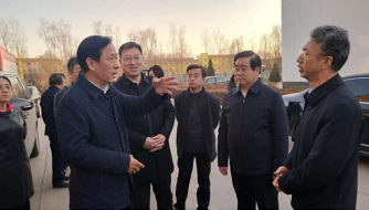 呂日周會長、姚繼廣副廳長蒞臨我司調研指導